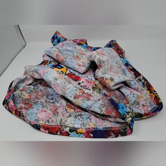 NWOT 90s Reitmans Easywear Women's Shorts Skirt Skorts Colorful Floral Large - Picture 3 of 14